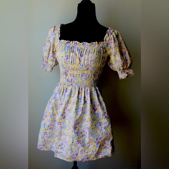 Levi's Multicolor Floral Mini Dress - Picture 1 of 10